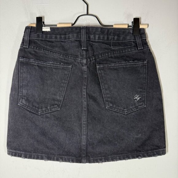 Lovers and Friends Revolve Black Elijah Mini Skirt size 24 - Picture 7 of 8